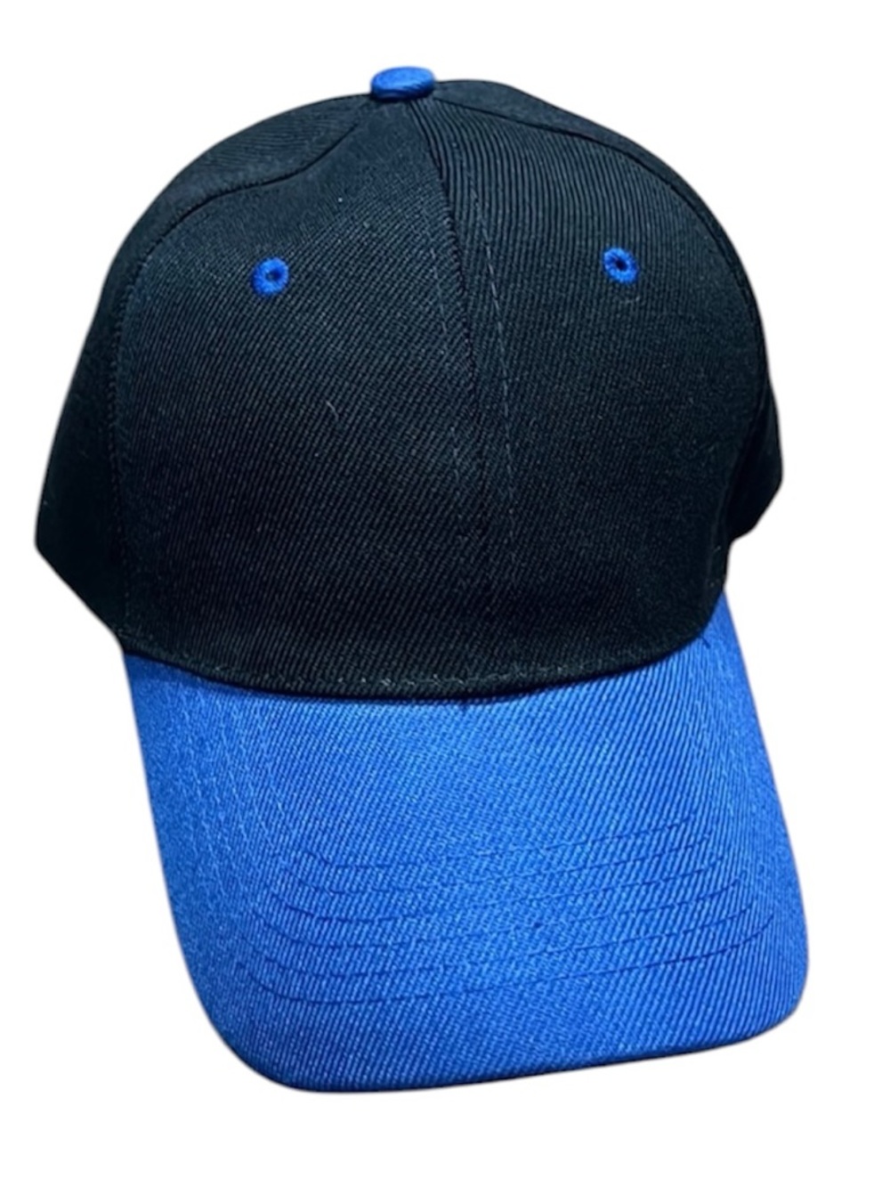 Navy and royal blue baseball cap NWOT - perfect condition! No logos/bands